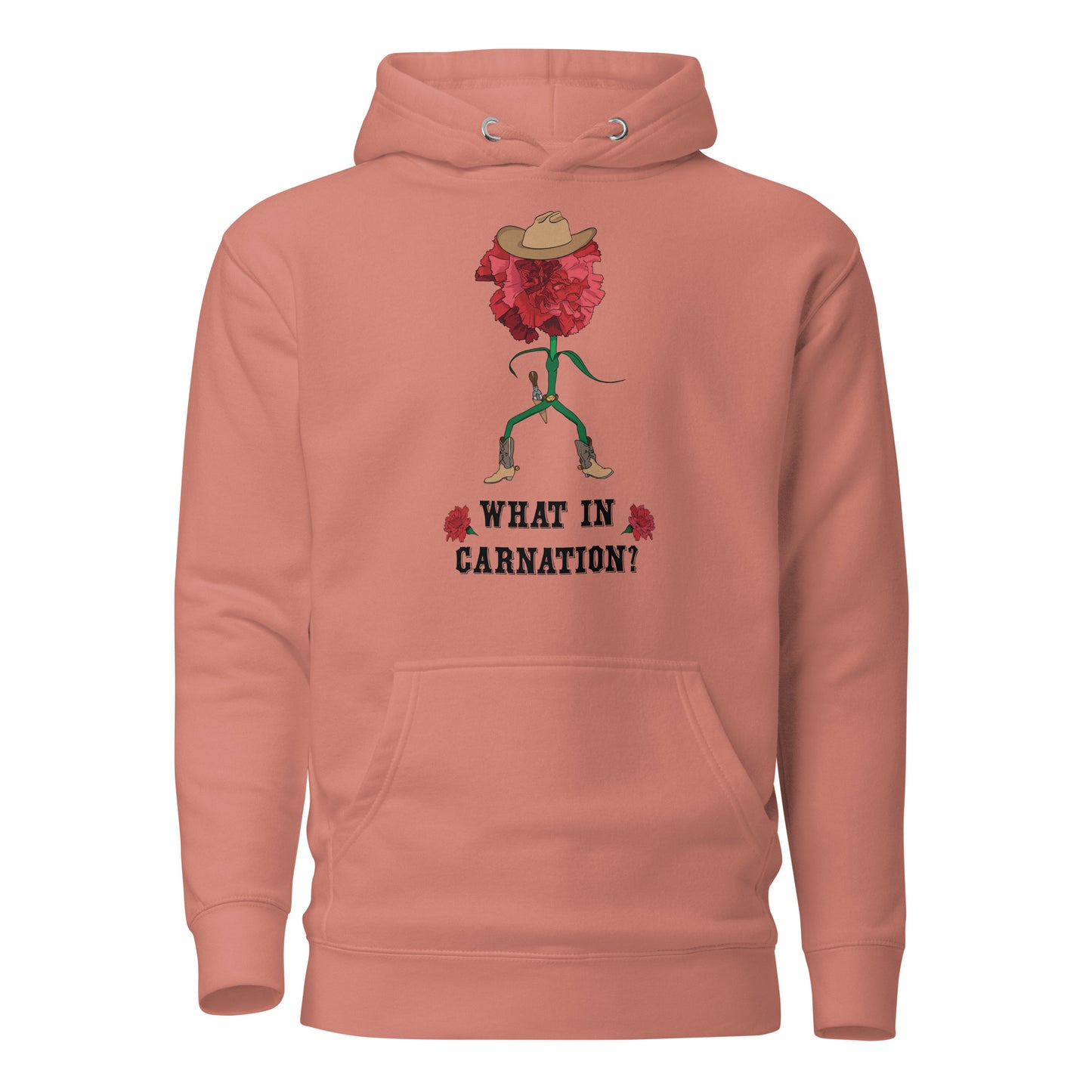 What in Carnation Hoodie