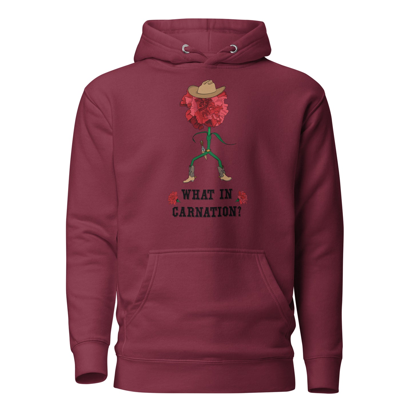 What in Carnation Hoodie