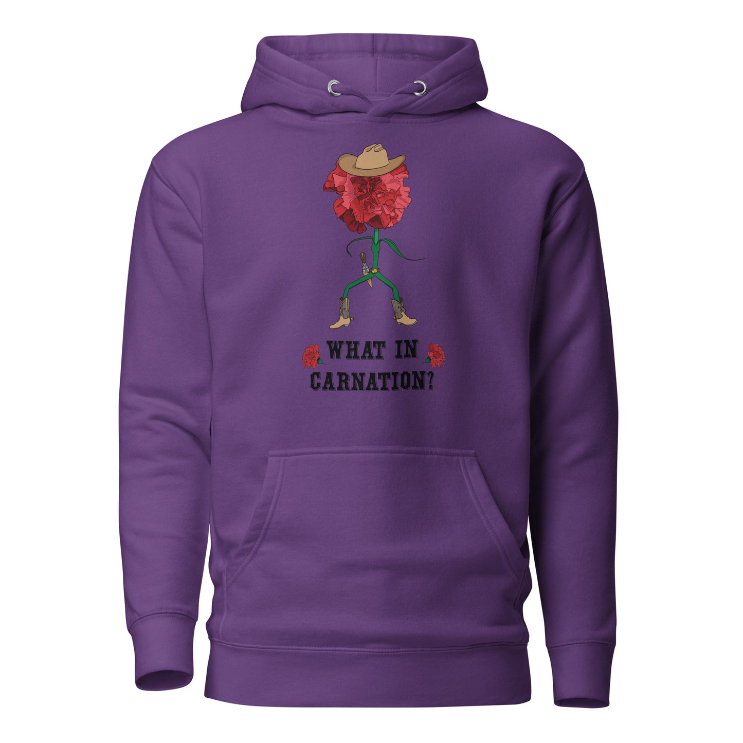 What in Carnation Hoodie