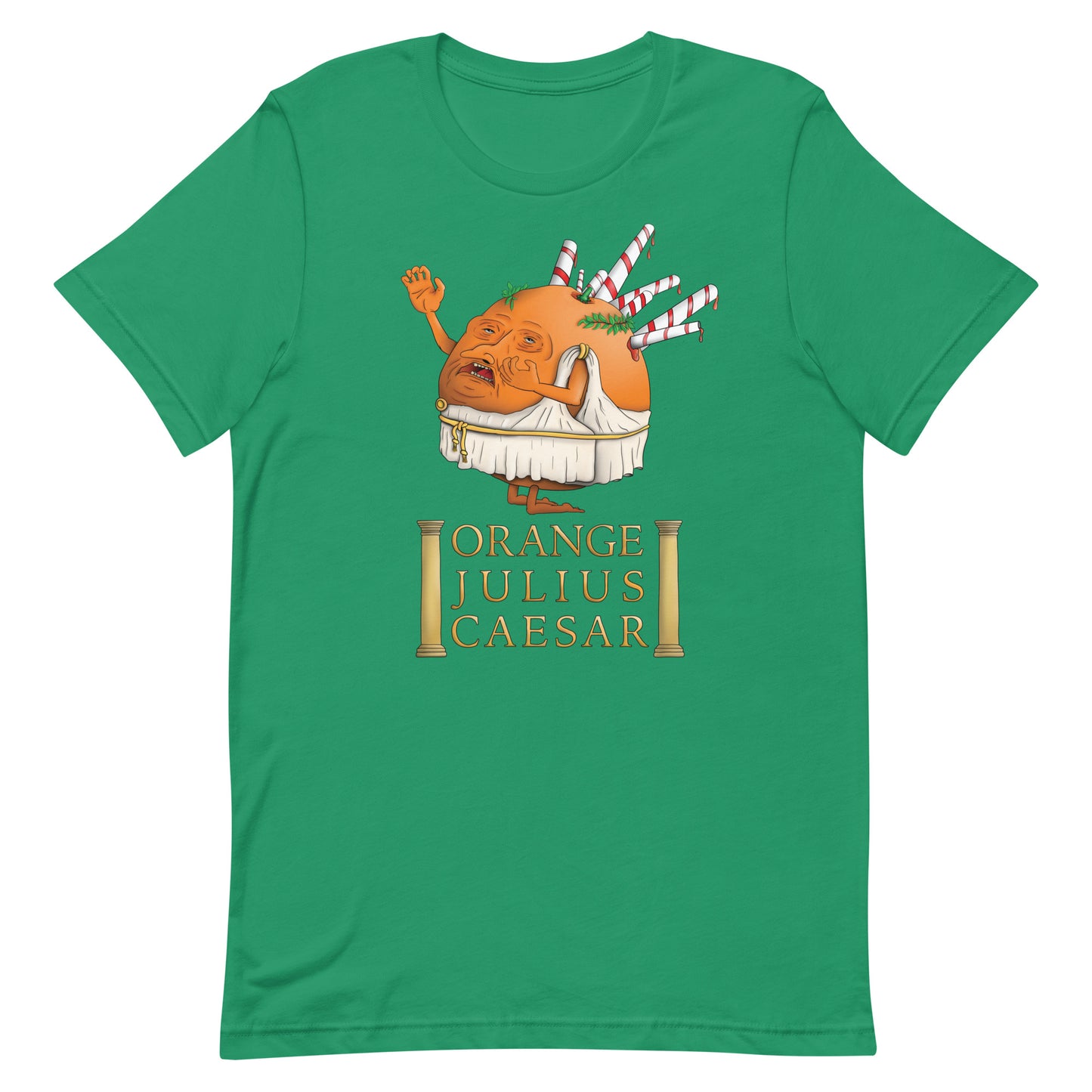 Orange Julius Caesar Shirt
