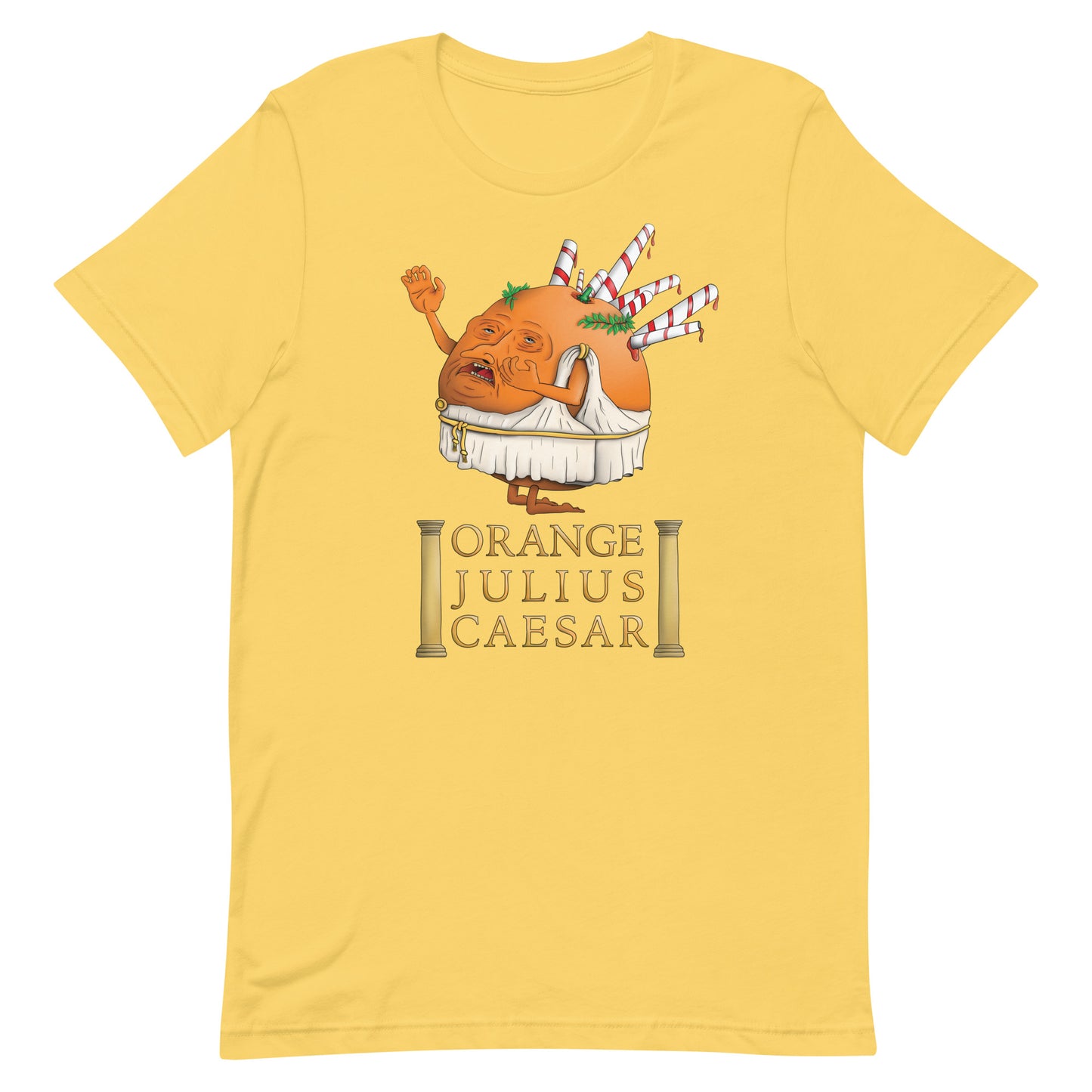 Orange Julius Caesar Shirt