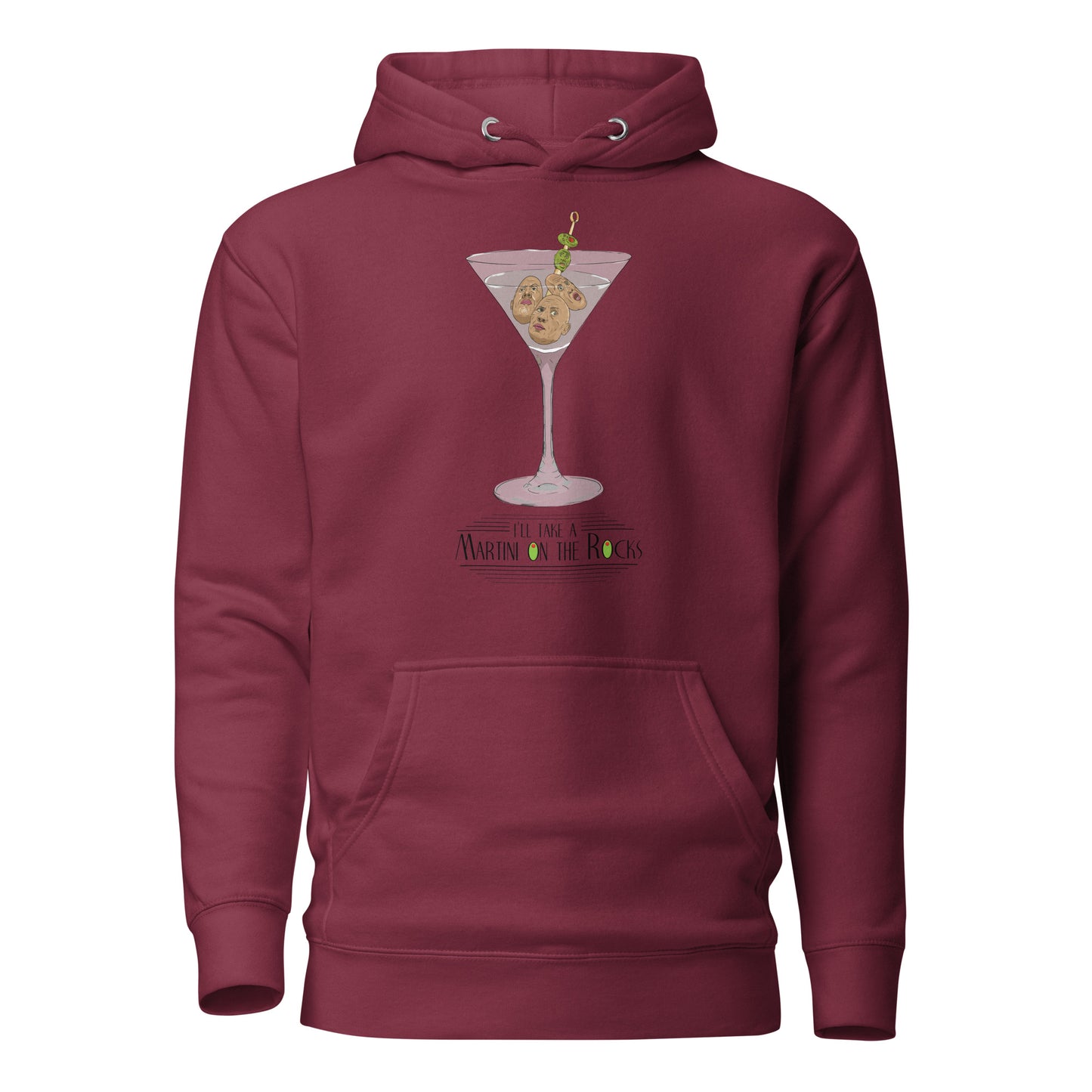 Martini on the Rocks Hoodie