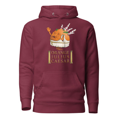 Orange Julius Caesar Hoodie