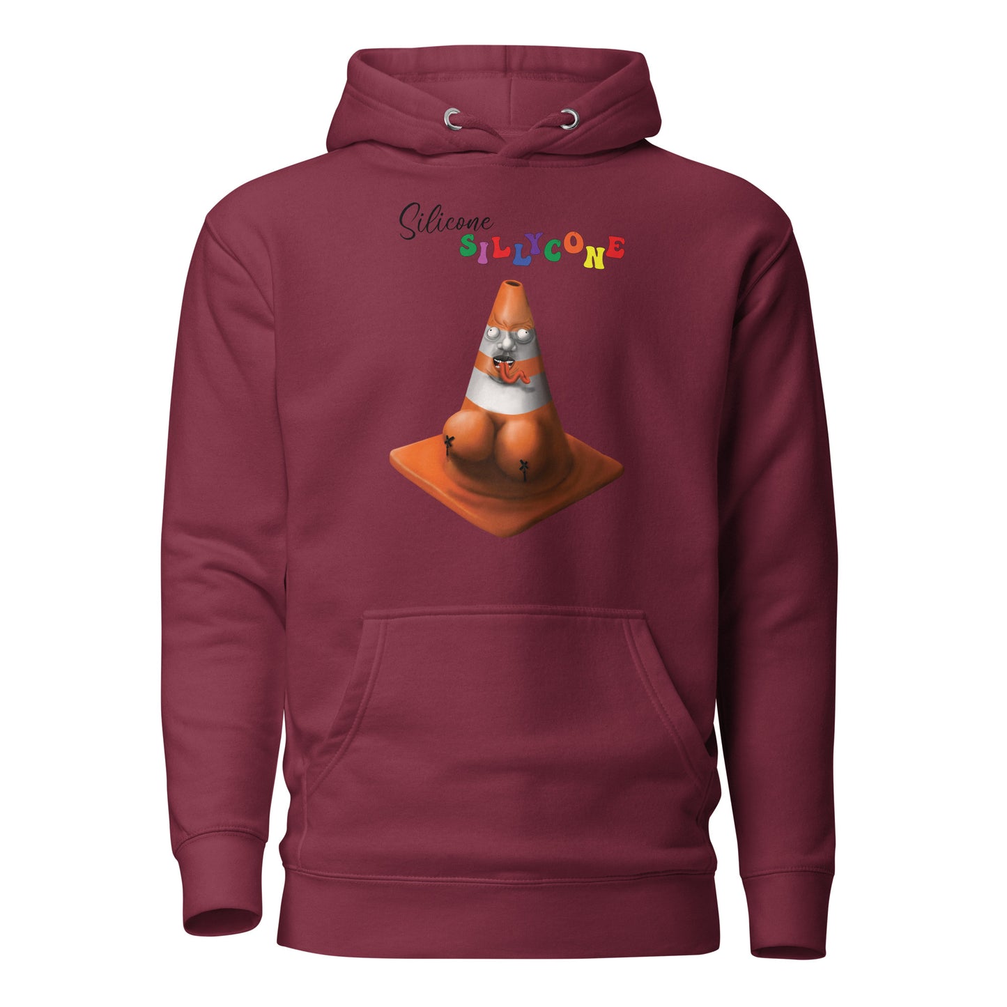 Silicone Silly Cone Hoodie