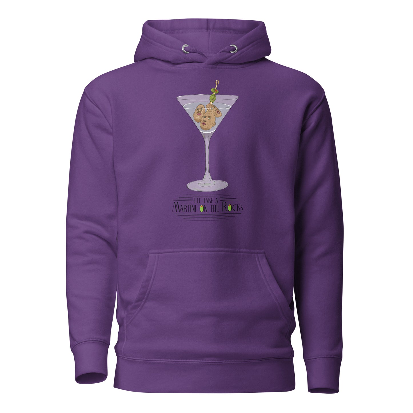 Martini on the Rocks Hoodie